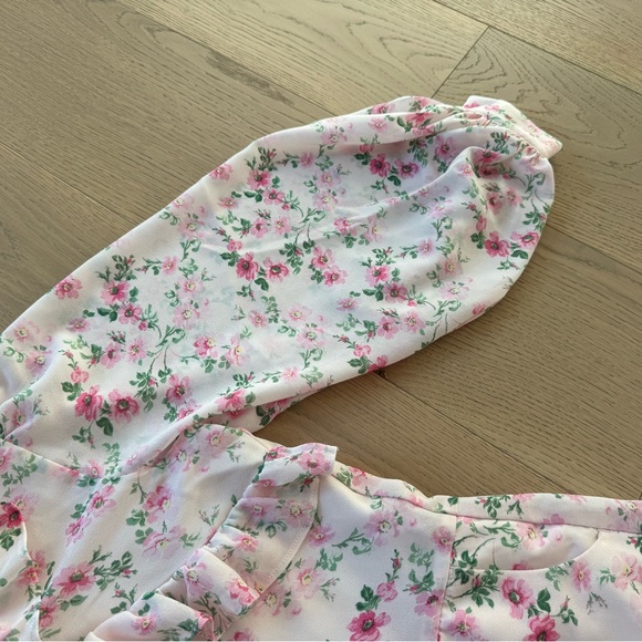 Floral Ruffle Kids Top - Picture 2 of 5